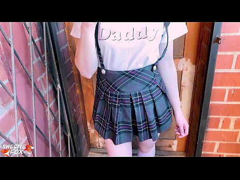❤️ Schoolmeisje zuigt haar lul diep en neukt in plaats van lessen ☑ Anal video at us